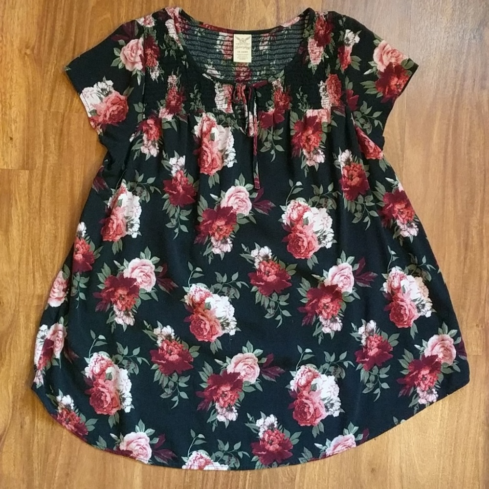 Floral tunic